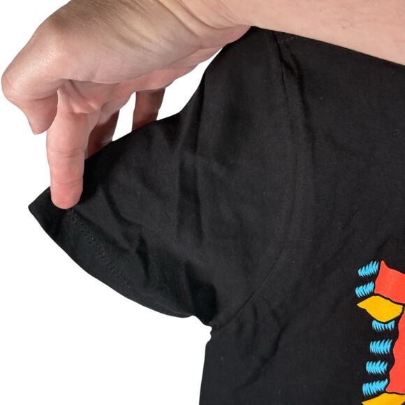 Neck Deep X Song's That Saved My Life NWT Men's XS Black Cotton S/S T-Shirt - Picture 7 of 9